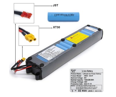 Batterie 36V 7.8 à / H avec...